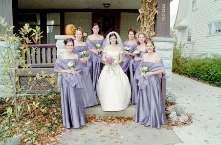 Bridal Party Front Steps3